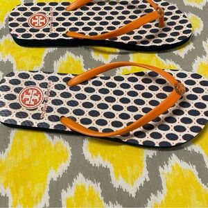 Tory Burch Flip Flops Size 8